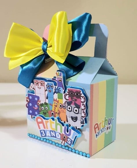 Caixa Maletinha Numberblocks