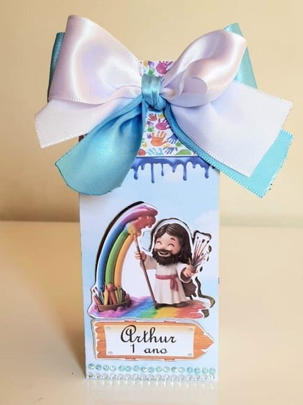 Caixa Milk Jesus, o Maior Pintor do Mundo