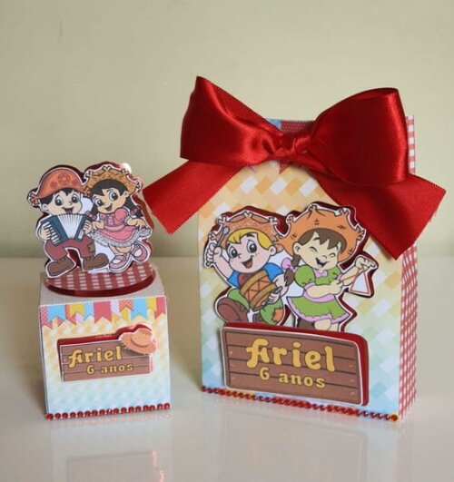 Kit 50 Lembrancinhas Personalizadas para Festa Junina/arraia