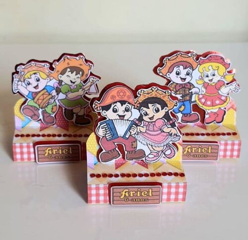 Kit 50 Lembrancinhas Personalizadas para Festa Junina/arraia