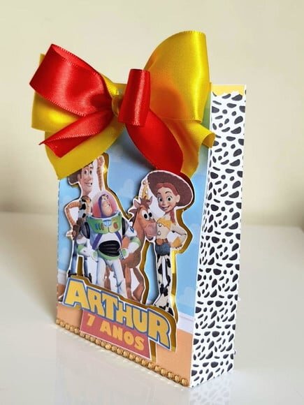 Caixa Sacolinha Toy Story