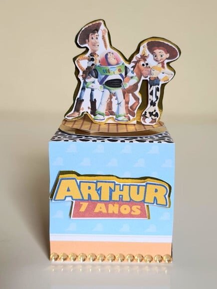 Caixa Cubo Toy Story