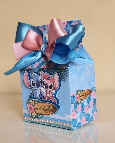 Caixa Maletinha Stitch