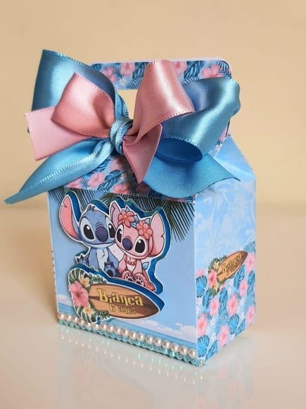Caixa Maletinha Stitch