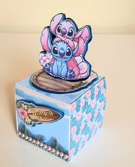 Caixa Cubo Stitch