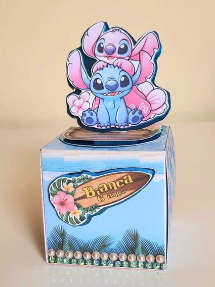 Caixa Cubo Stitch