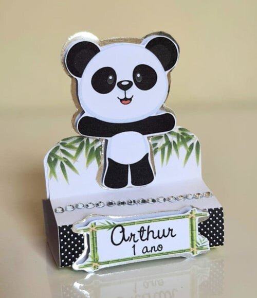 Porta-bis Duplo Panda