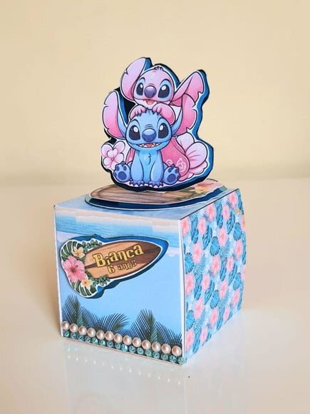 Kit 50 Lembrancinhas para Festa Stitch