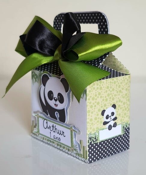 Caixa Maletinha Panda