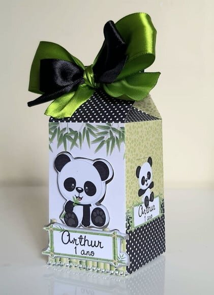 Caixa Milk Panda