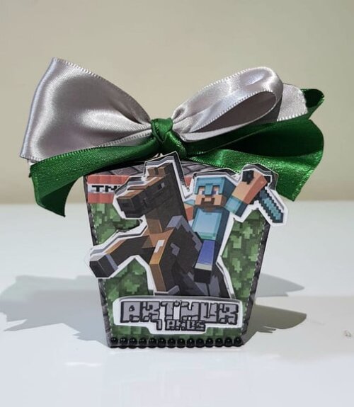 Caixa Sushi Minecraft