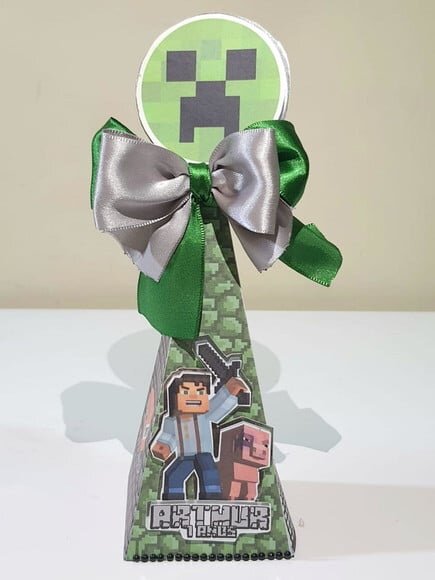 Caixa Pirâmide Minecraft