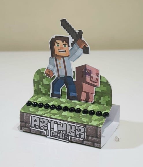 Porta-bis Duplo Minecraft