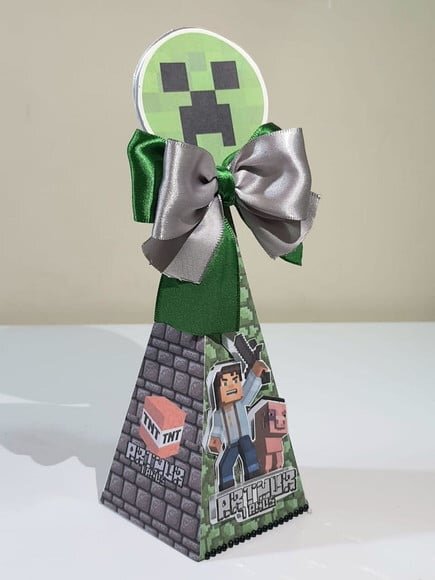 Caixa Pirâmide Minecraft