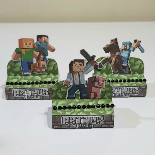 Porta-bis Duplo Minecraft
