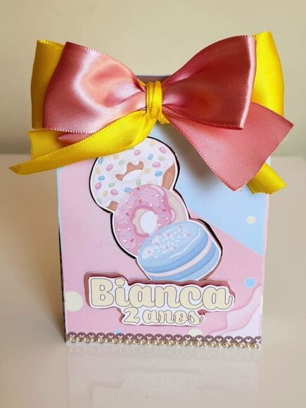 Caixa Sacolinha Confeitaria