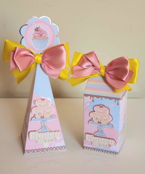 Kit 50 Lembrancinhas para Festa Confeitaria