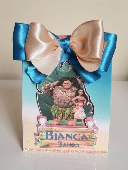 Caixa Sacolinha Moana