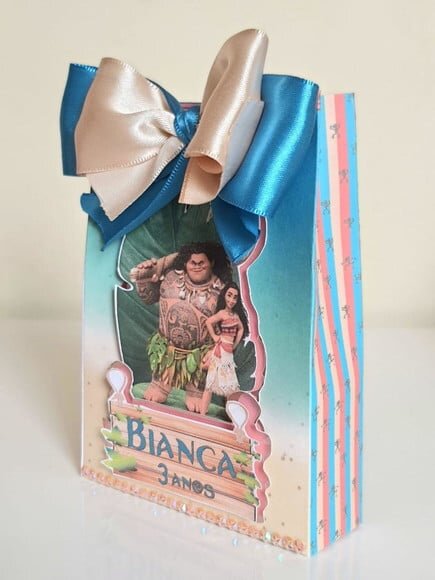 Caixa Sacolinha Moana