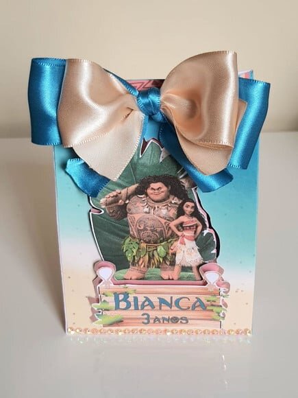 Caixa Sacolinha Moana