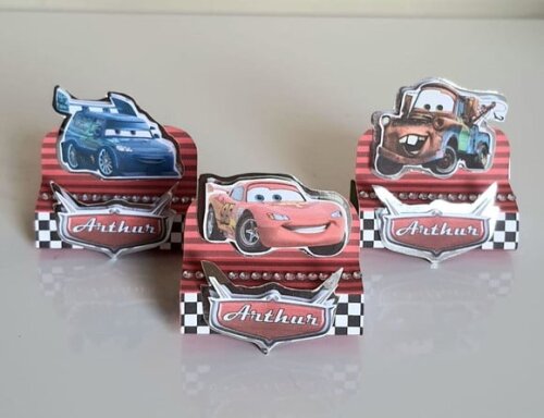 Kit 50 Lembrancinhas para Festa Carros