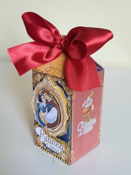 Caixa Milk Branca de Neve