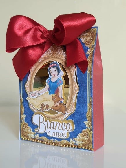Caixa Sacolinha Branca de Neve