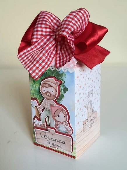 Caixa Milk Chapéuzinho Vermelho