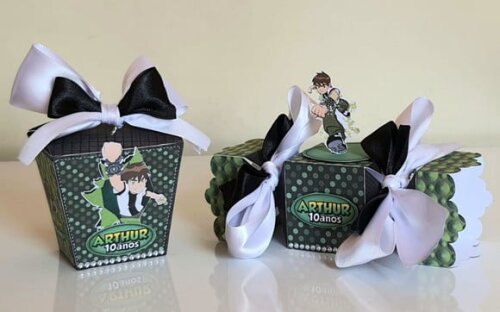 Kit 50 Lembrancinhas de Festa Ben 10