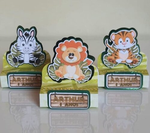 Porta-bis Duplo Personalizado Safari