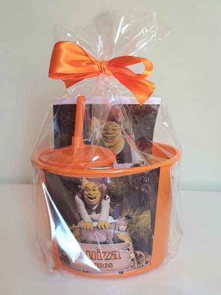 Kit Cinema Lembrancinha de Festa Shrek