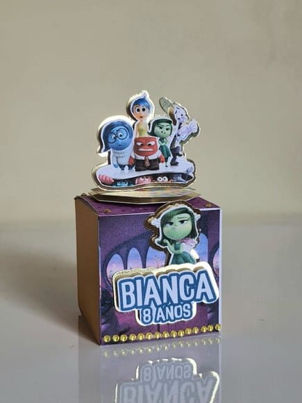 Caixa Cubo Divertidamente