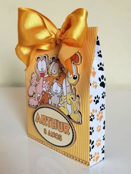 Caixa Sacolinha Garfield