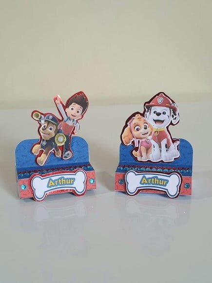 Porta-bis Duplo Patrulha Canina