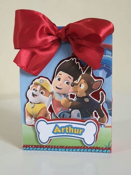 Caixa Sacolinha Patrulha Canina