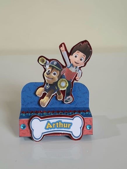 Porta-bis Duplo Patrulha Canina