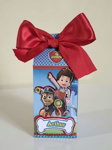 Caixa Milk Patrulha Canina