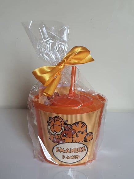 Kit Cinema Lembrancinha de Festa Garfield