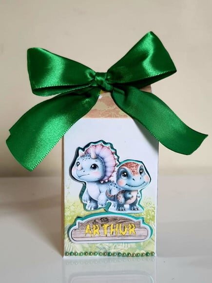 Caixa Milk Dinossauro