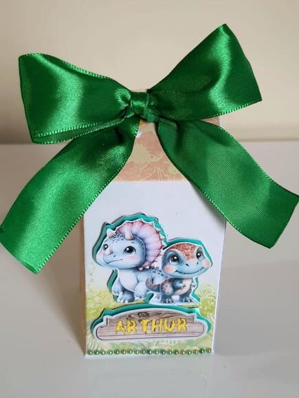 Caixa Milk Dinossauro