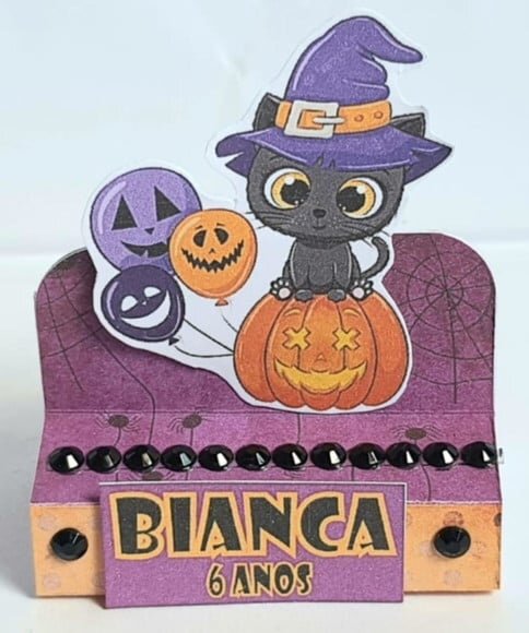 Porta-bis Duplo Halloween