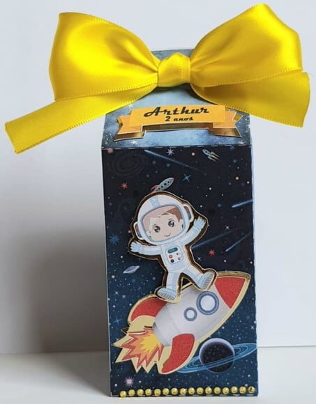 Caixa Milk Astronauta