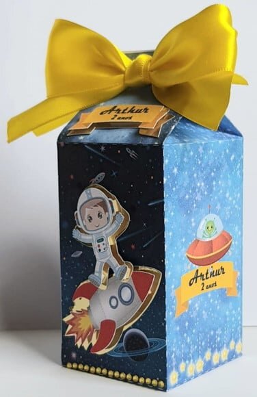 Caixa Milk Astronauta