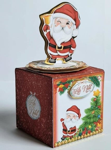 Caixa Cubo Natal