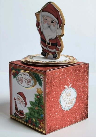 Caixa Cubo Natal