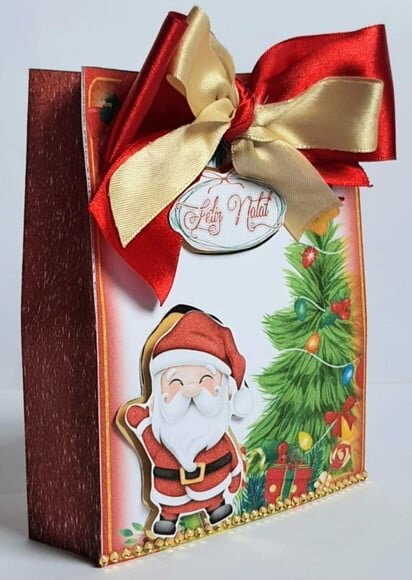 Caixa Sacolinha Natal