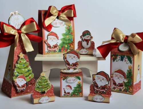Kit 50 Lembrancinhas de Festa Natal