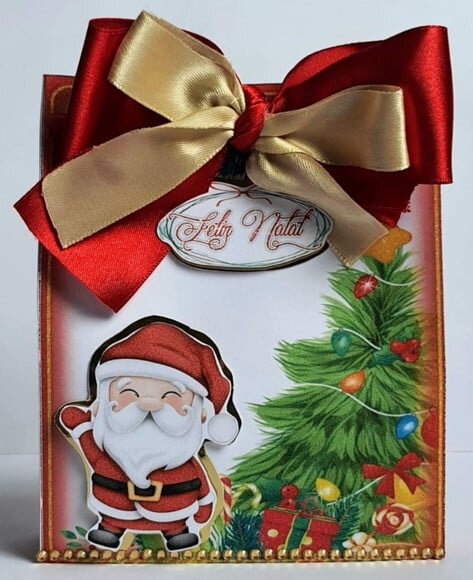 Caixa Sacolinha Natal