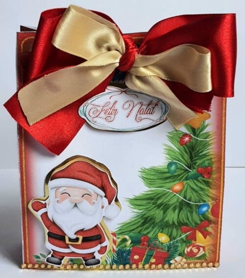 Caixa Sacolinha Natal