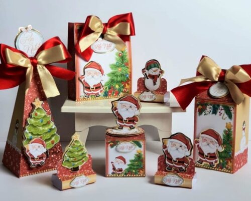 Kit 50 Lembrancinhas de Festa Natal